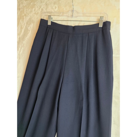 Vintage Y2K Danny Nicole Navy Blue Blazer and Pant Suit Set Women's Size 10 - Picture 14 of 16